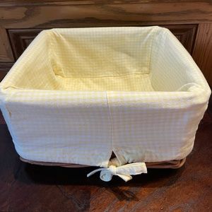 Pottery Barn Kids Basket with Liner